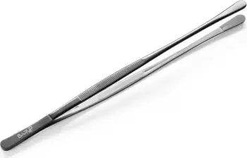pincetë bar, Bar Up, kokë e rrumbullakët 305mm, çelik inox 18/0, veshje PVD, e zezë