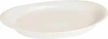 Pjatë servirjeje Porland Dove 240x170 mm, krem, set 6 copë
