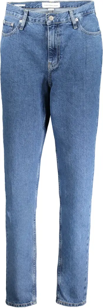 Xhinse femra Calvin Klein mom jeans, të kaltërta