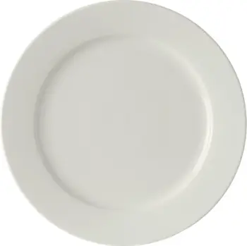 Pjatë e sheshtë Fine Dine Pure Crema Ø270 mm, krem, set 4 copë