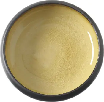 Pjatë e thellë, Fine Dine Topaz, 152 mm, 300 ml, e verdhë, set 3 copë