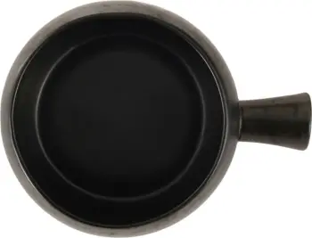 Tas me dorezë Porland Ironstone 600ml 140mm, i zi, set 6 copë