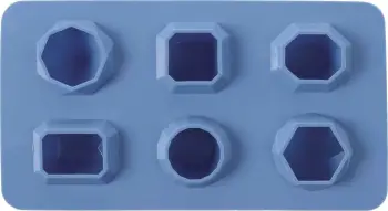 Kallep akulli, Bar Up, silikon, 6 forma gurësh, 190x105 mm, blu, set 2 copë