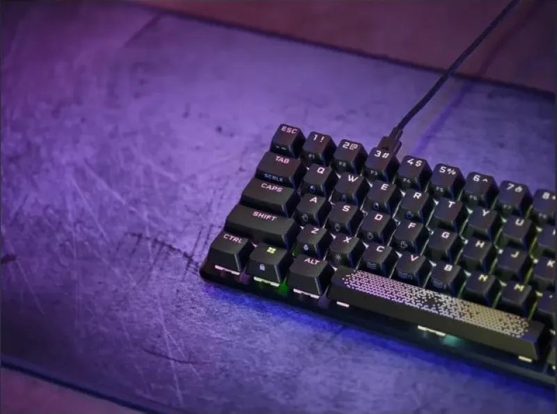 Tastierë gaming Corsair K65 PRO MINI, e zezë - 6