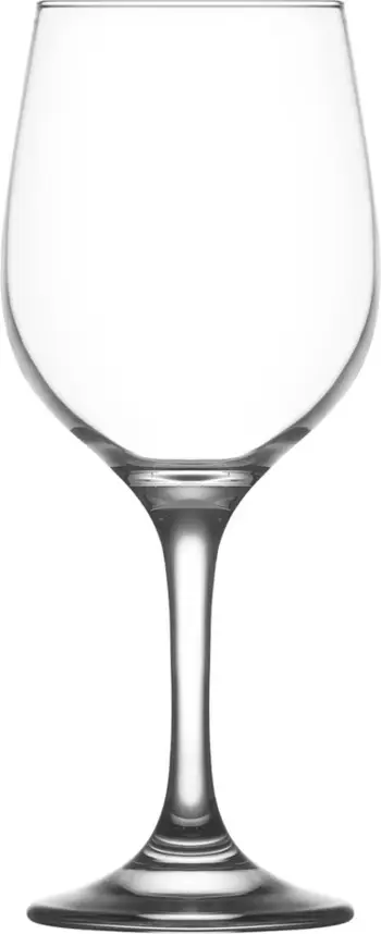 Gotë vere LAV Valencia 480 ml, transparente, set 12 copë
