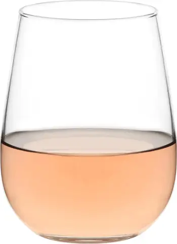Gotë vere pa kërcell LAV Paris 360 ml, set 12 copë, transparente