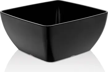 tas katror melamine, Fine Dine, 500 ml, 125x125x65 mm, e zezë