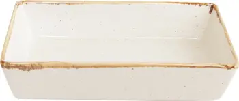 Pjatë mezeje Porland Seasons Sand 160x110 mm 300 ml, porcelan, krem-bezhë, set 6 copë