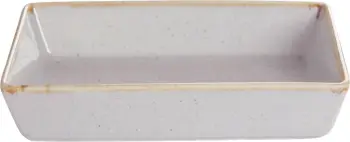 Pjatë meze Porland Seasons Ashen 160x110 mm, 300 ml, porcelan, set 6 copë, gri e hapur