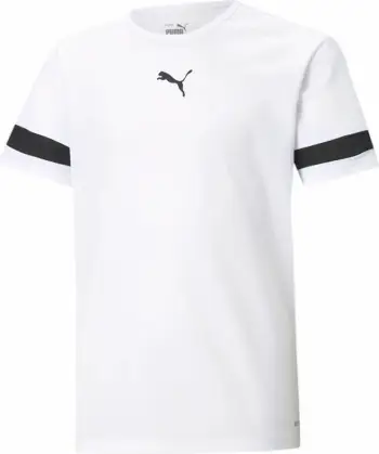 Fanellë futbolli për fëmijë Puma, e bardhë