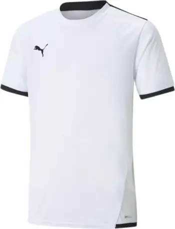 Fanellë futbolli për fëmijë Puma, e bardhë