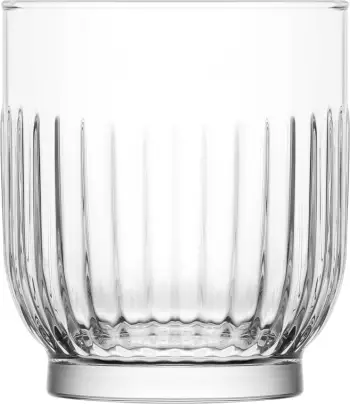 Gotë e ulët LAV Tokyo 330 ml transparente, set 12 copë