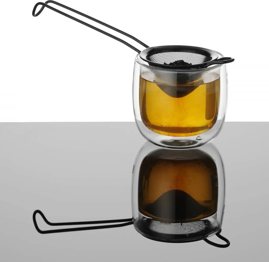 sitë konike bar, Bar Up, çelik inox PVD, Ø75x220 mm, e zezë - 2