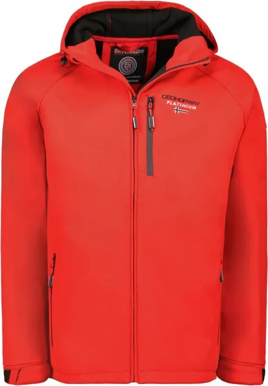 Jakne softshell për meshkuj Geographical Norway, e kuqe - 1
