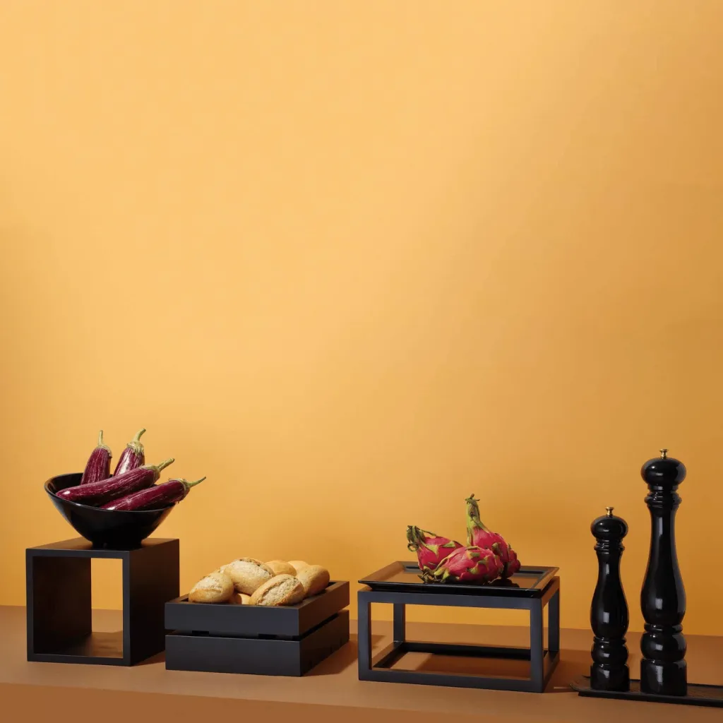Tabaka qelqi bufeti, Fine Dine Vetro GN 2/4, GN 2/4, transparente - 3