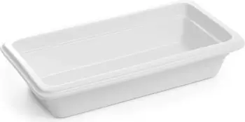 Enë porcelani GN, Fine Dine, GN 1/3, lartësi 65 mm, e bardhë