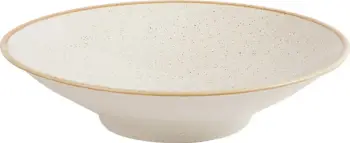 Pjatë me këmbë Porland Seasons Sand 260 mm (H 62 mm) porcelan krem, set 6 copë