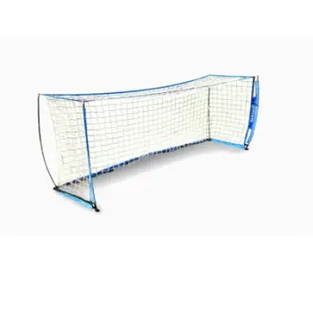 Portë futbolli Yakima Uni Skrzat Goal 100310, 300x100cm, me çantë transporti, e bardhë