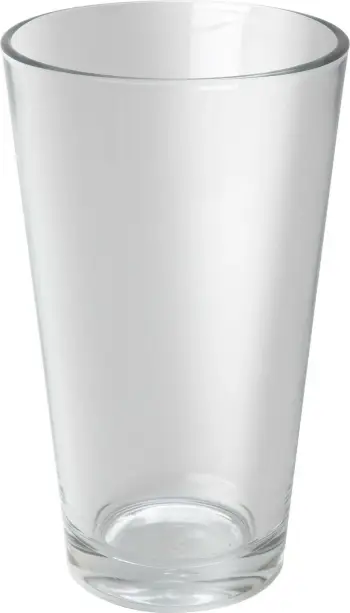 Gotë Boston shaker, Bar Up, 0.45 L, xhami i trashë, transparente