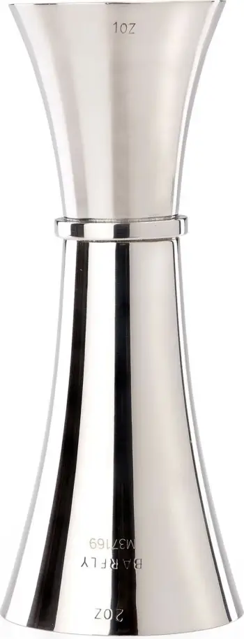 Jigger matës pije, BarFly Yakuza, 2 oz, çelik inox 18/8, argjend