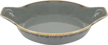 Tavë pjekjeje Porland Seasons Stone 900 ml, 270 mm (Ø210 mm), set 6 copë, gri e errët