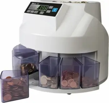 Numërues monedhash Yakimasport Safescan 1250, i bardhë