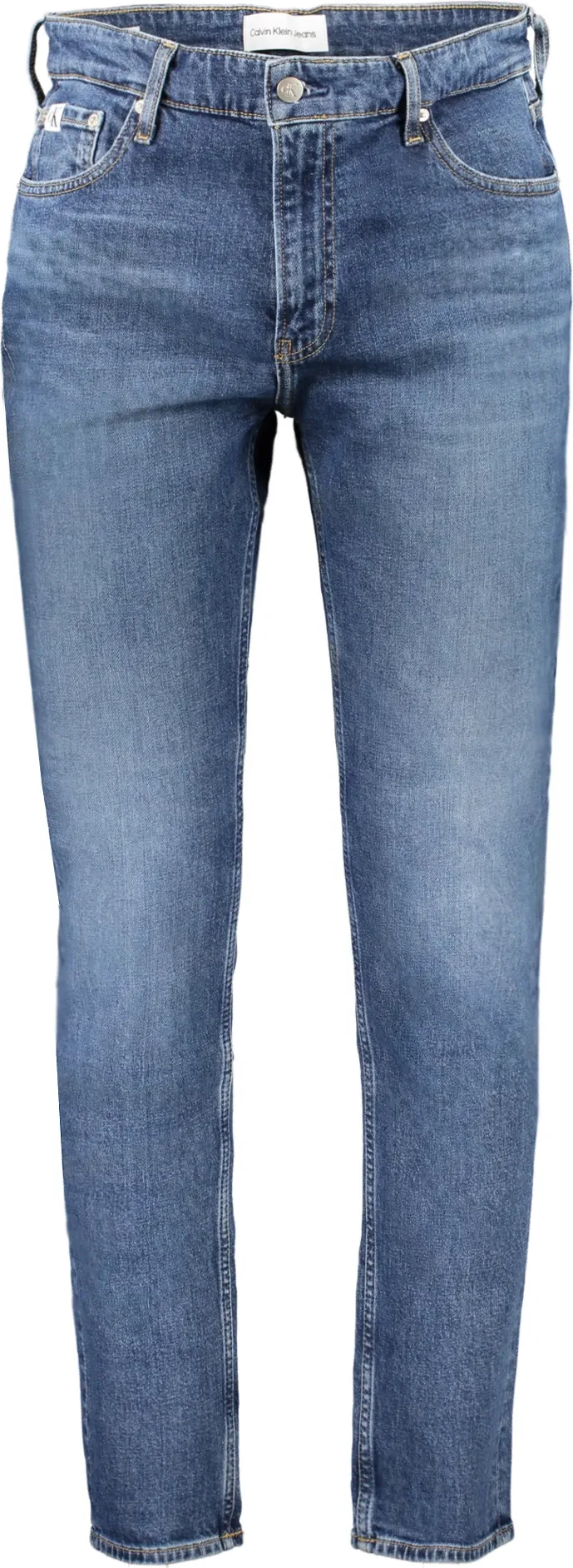 Xhinse Calvin Klein Dad Jeans Authentic meshkuj, blu - 1