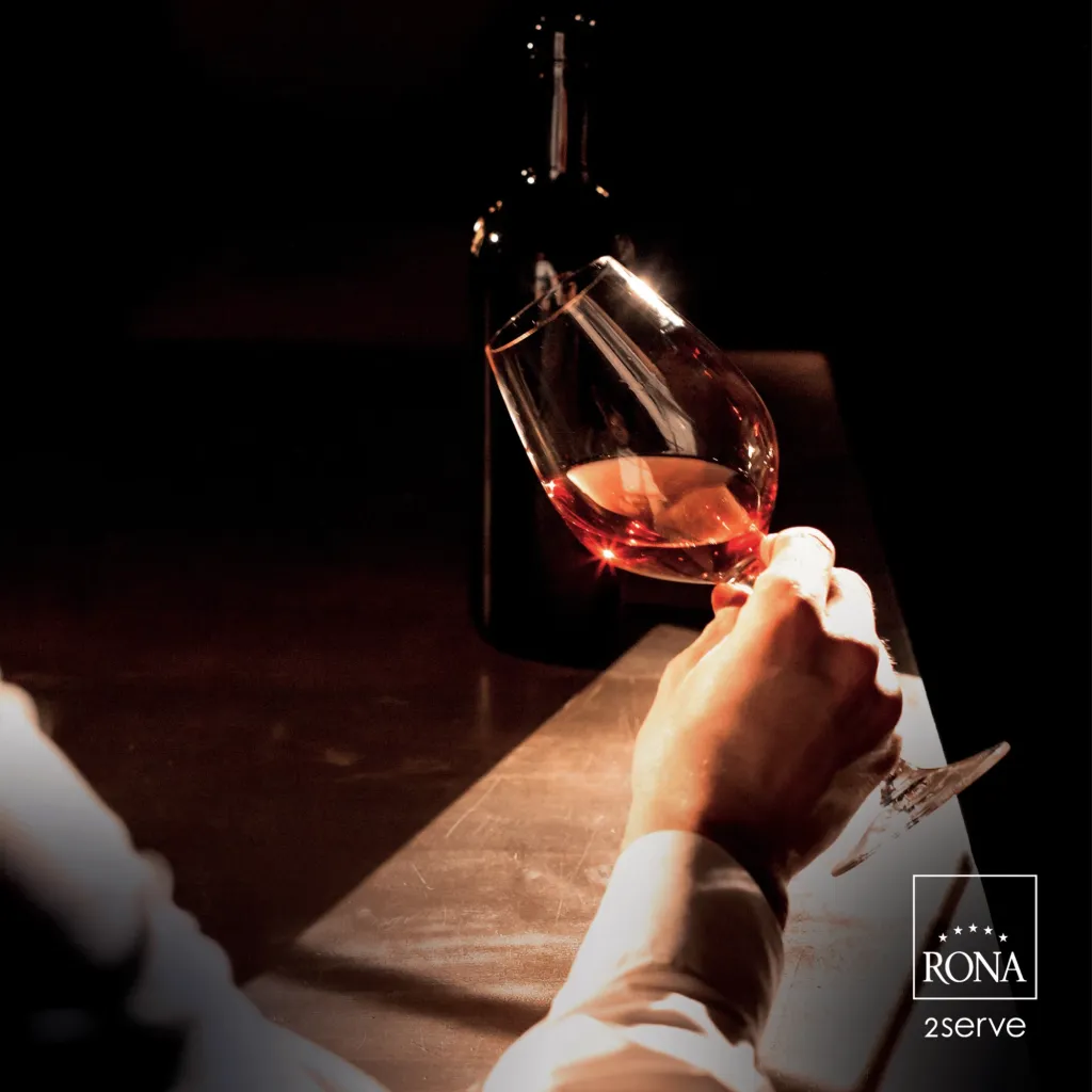 Gotë vere RONA Le Vin Chardonnay 480 ml, transparente, set 6 copë - 5
