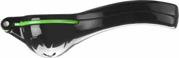 Shtrydhëse agrumesh dore, Bar Up, dy tasa Ø55/Ø70 mm, alumini i veshur me pluhur, 225x80x55mm, e zezë/jeshile