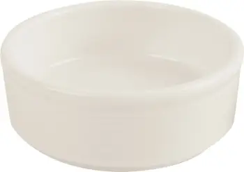 Ramekin porcelani Porland Line 60 mm, krem, set 6 copë