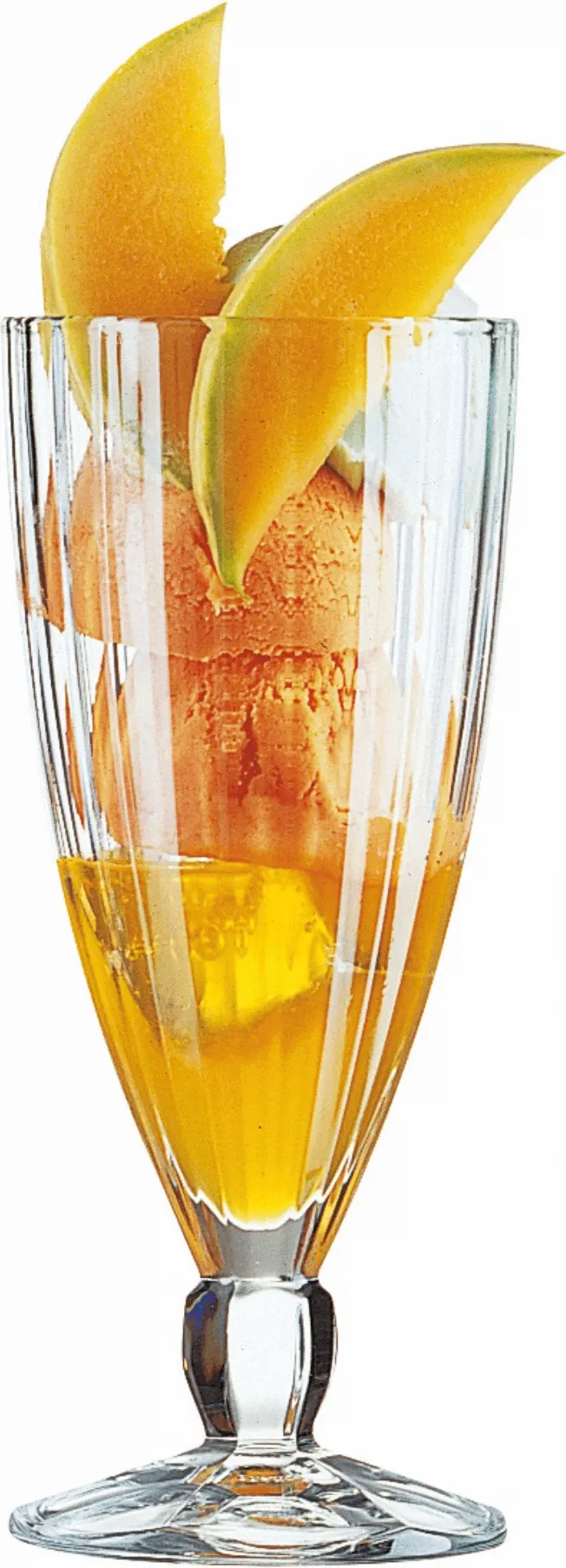 Gotë deserti Arcoroc Quadro 360 ml, transparente, set 6 copë - 1