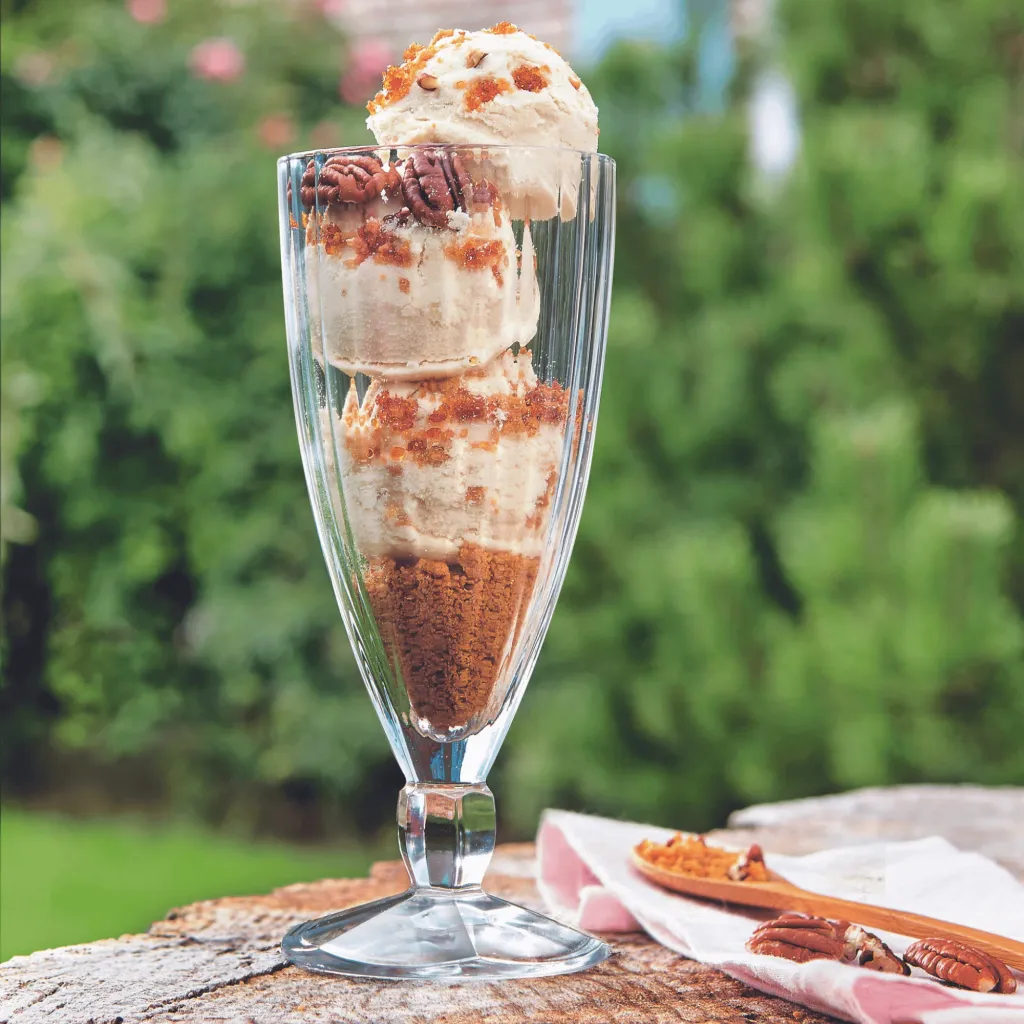 Gotë deserti Arcoroc Quadro 360 ml, transparente, set 6 copë - 4