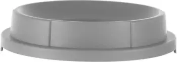 kapak i hapur rrumbullak për enë mbeturinash, Amerbox, 515x515 mm, gri
