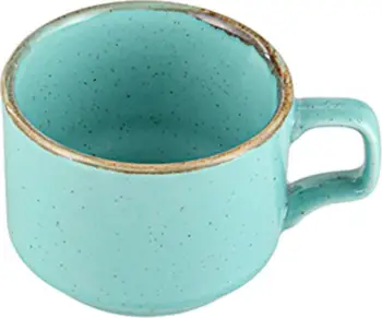 Filxhan i stivueshëm Porland Seasons Laguna 200 ml, kaltër qielli, set 6 copë