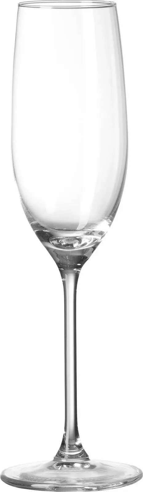 Gotë flute Fine Dine Cantare 210 ml, set 6 copë, transparente - 1