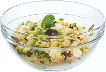 Tas i stivueshëm Arcoroc 620 ml Ø138 mm, set 6 copë, transparent