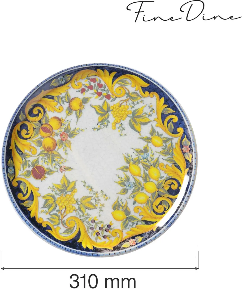 Pjatë pice Fine Dine Speciale Tuscany Ø31 cm porcelan, set 6 copë - 2