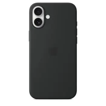 Apple iPhone 16 Plus Silicone Case with MagSafe, Black