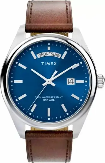 Orë dore për meshkuj Timex, kafe