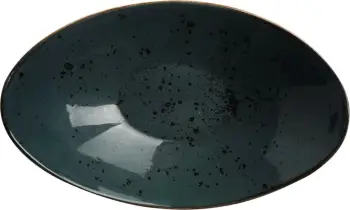Tas porcelani Fine Dine Arando Boat 250x160 mm, gri, set 6 copë