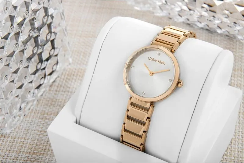 Orë dore për femra Calvin Klein, gold rose - 5