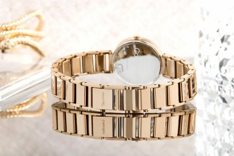 Orë dore për femra Calvin Klein, gold rose - 7
