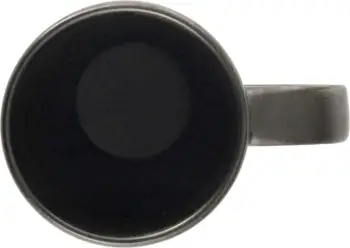 Mug Porland Ironstone 295 ml, stoneware, zi, set 6 copë