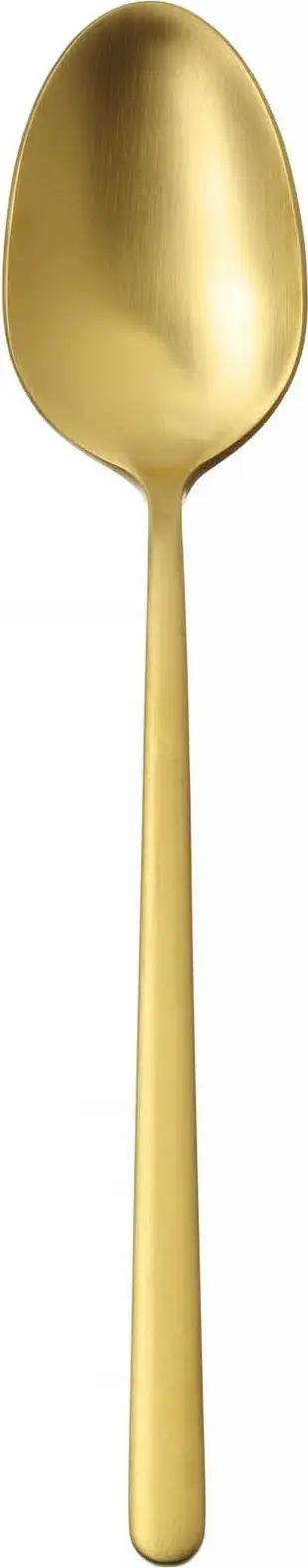 Lugë tavoline OVE Amarone Gold 211 mm, çelik inox 18/10, set 12 copë, e artë