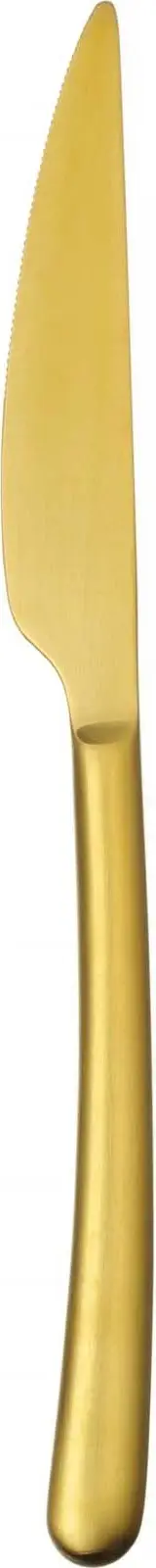 Thikë deserti OVE Amarone Gold 190 mm, çelik inox 18/10, trashësi 4 mm, set 12 copë, ari