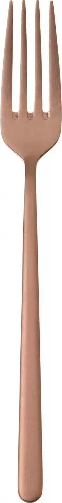 Pirun ëmbëlsire OVE Amarone 184 mm, 4 mm, çelik inox 18/10, set 12 copë, ngjyrë bakri