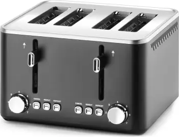 Toster buffet Fine Dine Rapido 4-fetash 1750W, zi/inoks