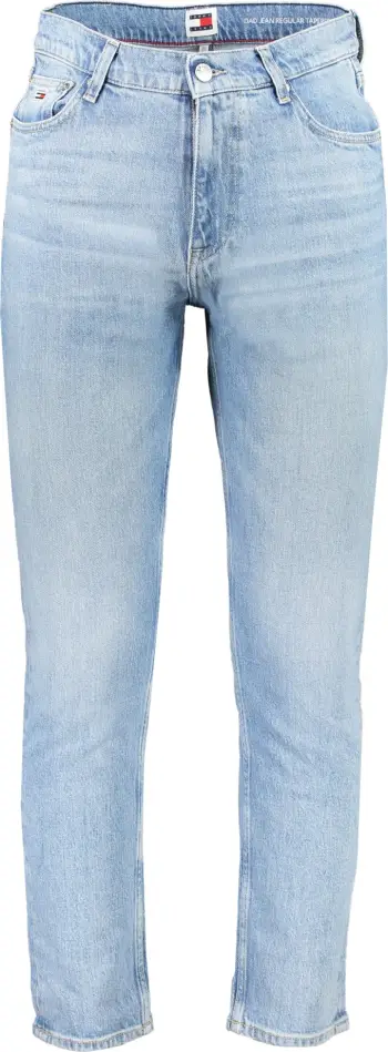 Pantallona xhins për meshkuj TOMMY HILFIGER Dad Jeans, kaltër e çelët