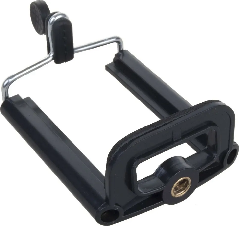 Stativ universal Maclean MC-164 për telefon, kamera, dritë unazore, 102 cm, i zi/argjendtë - 5
