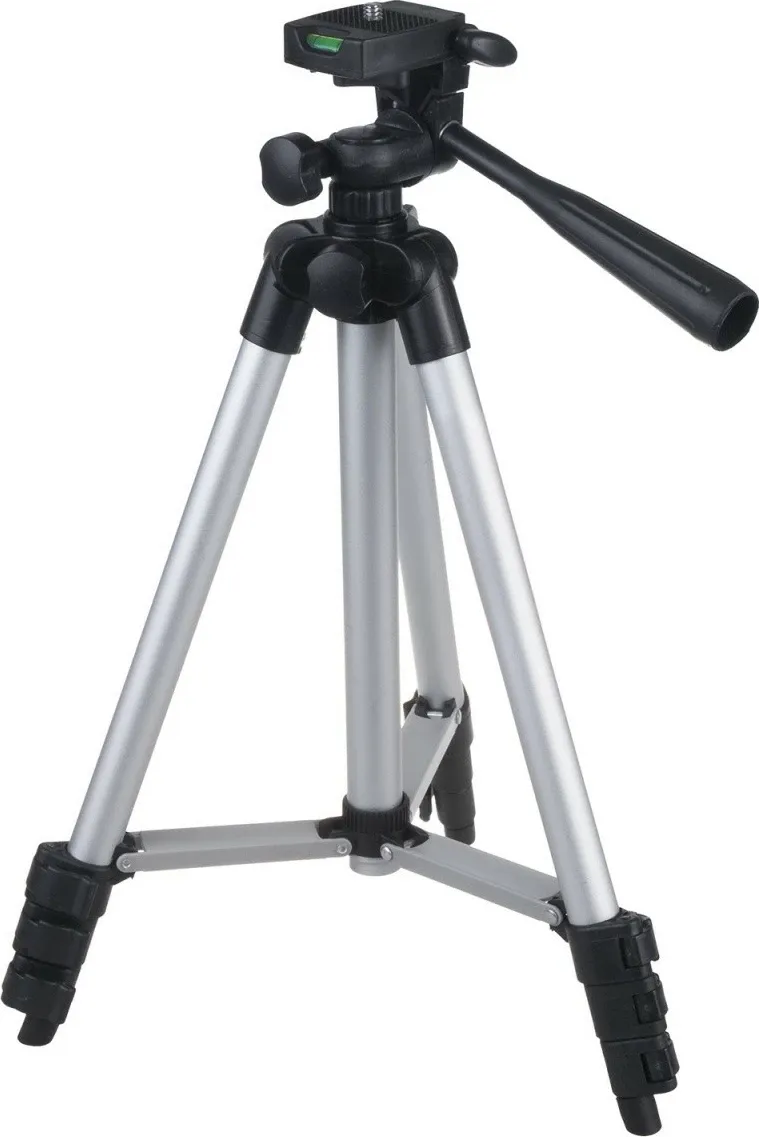 Stativ universal Maclean MC-164 për telefon, kamera, dritë unazore, 102 cm, i zi/argjendtë - 6